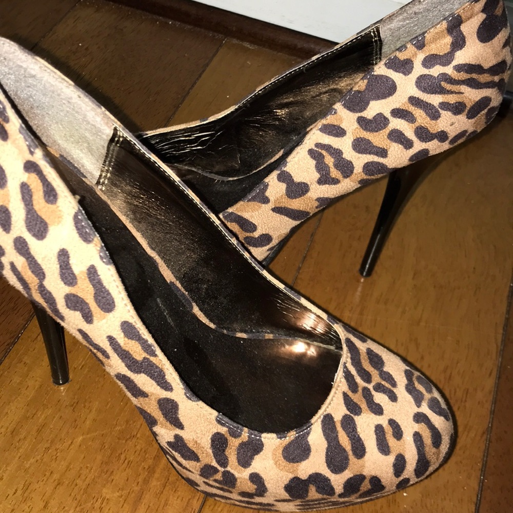 Cheetah heel charlotte russe